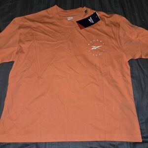 Reebok Orange Blouse with Logo Detail